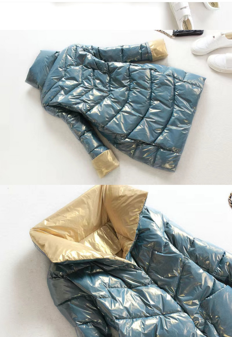 Nova zimska jakna 2022. Visokokvalitetni samostojeći kaput Ženske modne jakne Zimska topla ženska odjeća Ležerne parke