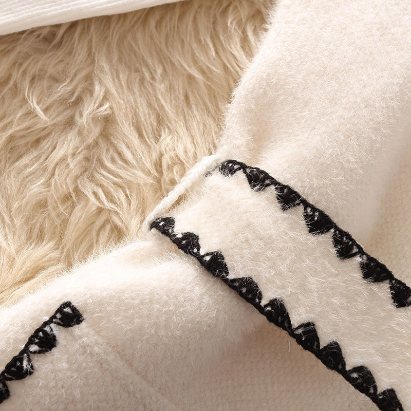 Vintage vidēja garuma mākslīgās ūdeles kašmira veste sieviešu korejiešu jostas trikotāžas veste gadījuma rakstura bez piedurknēm Chaleco Mujer