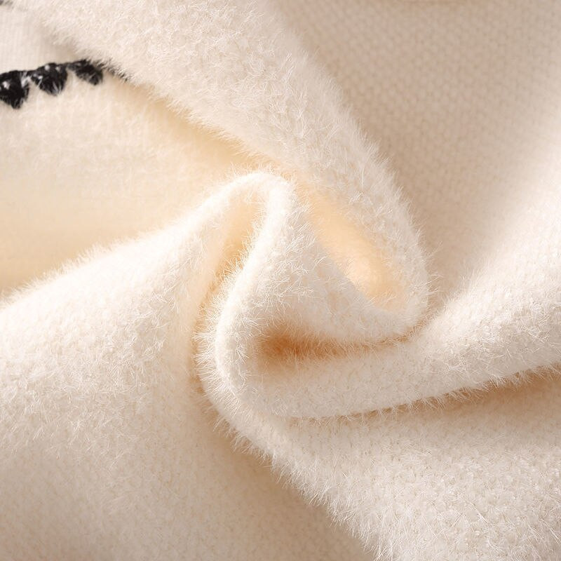 Vintage vidēja garuma mākslīgās ūdeles kašmira veste sieviešu korejiešu jostas trikotāžas veste gadījuma rakstura bez piedurknēm Chaleco Mujer