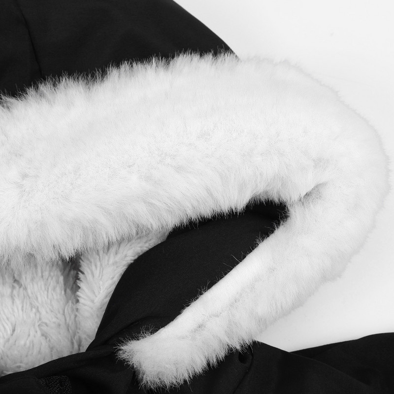 Karštas naujas paltas Moteriškas kailinis paltas Moteriškas žieminis šiltas storas ilgas striukė Paltas su gobtuvu Viršutiniai drabužiai chaquetas mujer 2021 m.