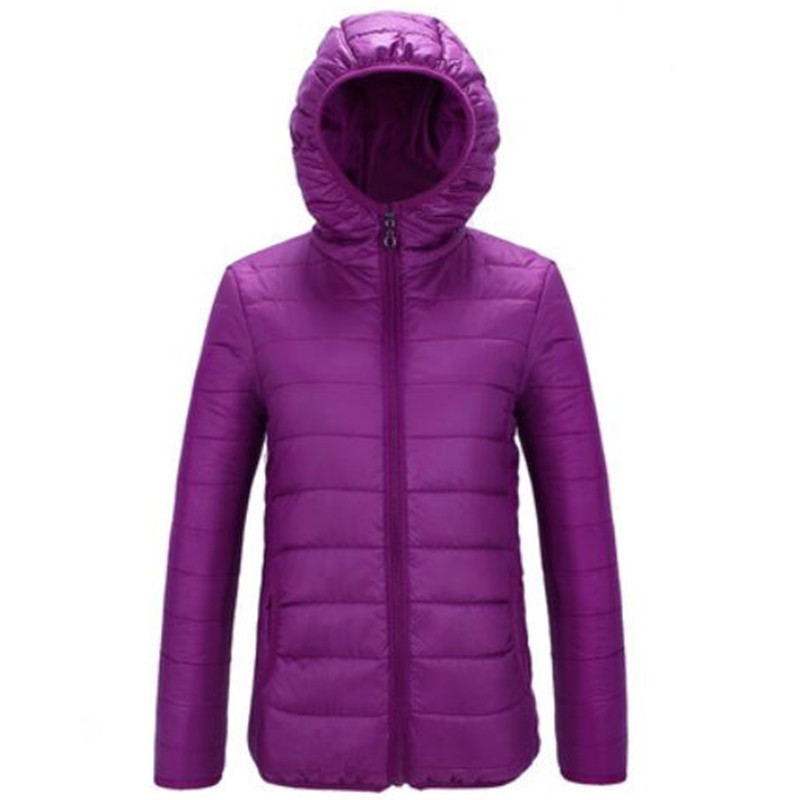 Sieviešu ziemas JacFemme Sieviešu Parkas Mujer Chaqueta īpaši viegls silts rudens virsdrēbes ar kapuci liela izmēra dropshipping mētelis