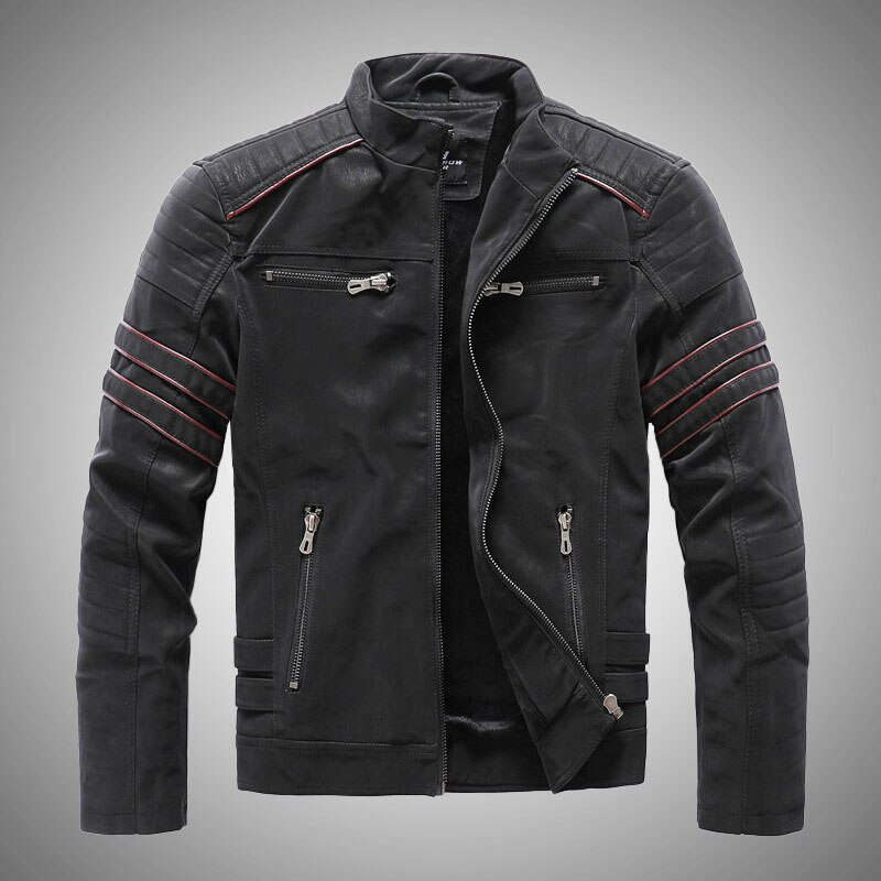 Vīriešu motociklu jaka Ziemas motociklu jaka Casaco Moto Masculino vīriešu ziemas īsas jakas vīriešiem ielas apģērbs