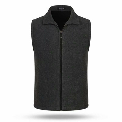 Jaunas flīsa sieviešu vestes rudens korejiešu liela izmēra atloka apkakle bez piedurknēm jakas Sieviešu modes rāvējslēdzējs ikdienas veste sievietēm