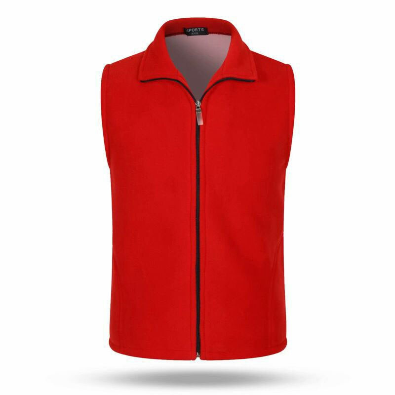 Jaunas flīsa sieviešu vestes rudens korejiešu liela izmēra atloka apkakle bez piedurknēm jakas Sieviešu modes rāvējslēdzējs ikdienas veste sievietēm