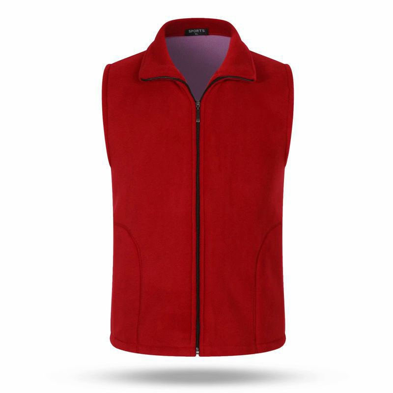 Jaunas flīsa sieviešu vestes rudens korejiešu liela izmēra atloka apkakle bez piedurknēm jakas Sieviešu modes rāvējslēdzējs ikdienas veste sievietēm