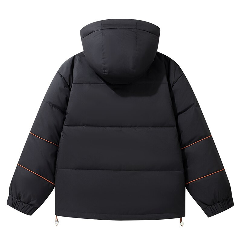 Zimske nove muške pufer jakne 2022. Modne podstavljene deblje muške donje jakne za van Topli ležerni kaputi Jednobojni kaput s kapuljačom