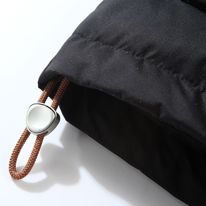 Zimske nove muške pufer jakne 2022. Modne podstavljene deblje muške donje jakne za van Topli ležerni kaputi Jednobojni kaput s kapuljačom