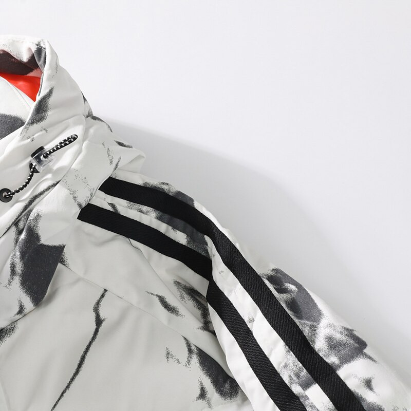 Madingos vyriškos pūkinės striukės žieminės Naujos šiltos storos striukės Laisvalaikio paminkštintos kamufliažinės vyriškos parkinės striukės lauke, atsparios vėjui viršutiniai drabužiai