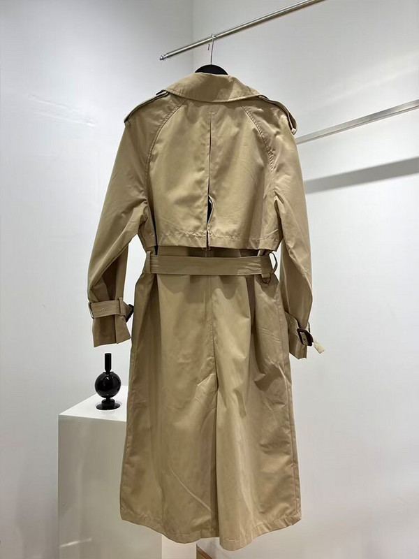 Ženska jesenska nova moda 2022. Široki trenčkot s duplim hlačama Vintage ženski kaput s remenom i dugim rukavima, šik kaput