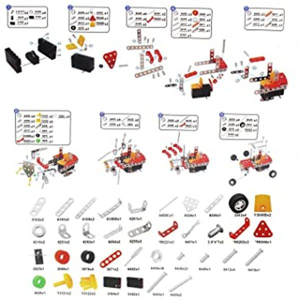 Конструктор Ahelos, Метален, 119 части