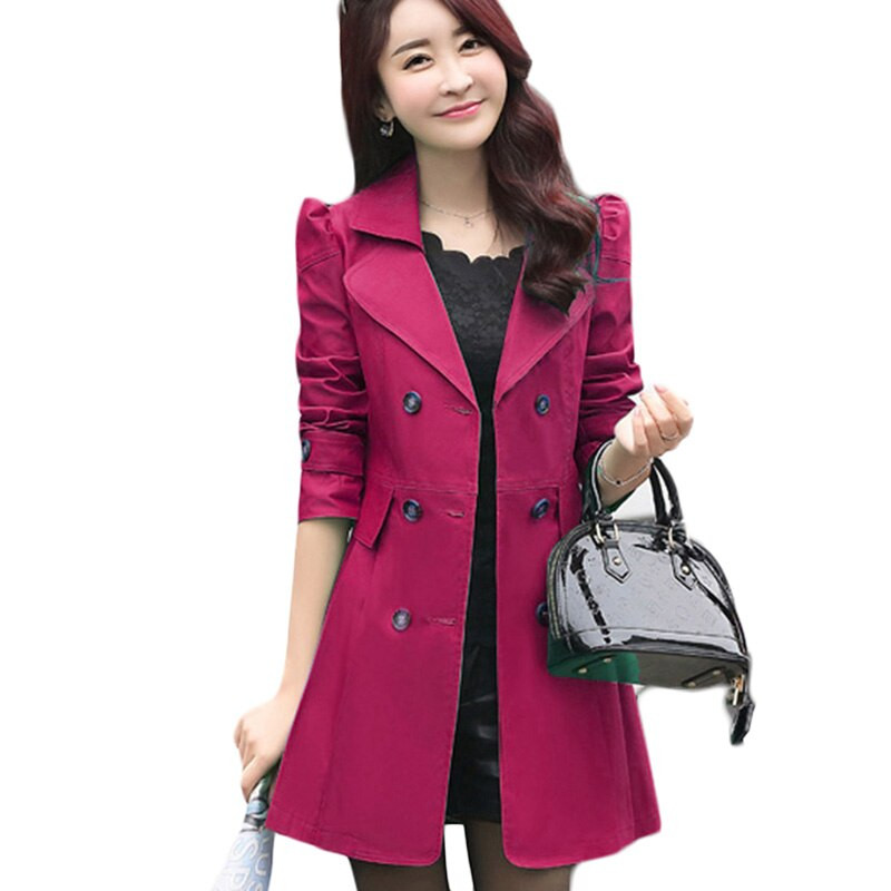 Pavasara rudens jauns vējjakas mētelis sieviešu modes plāni garie mēteļi sieviešu ikdienas melni mēteļi ar augstu jostasvietu a307