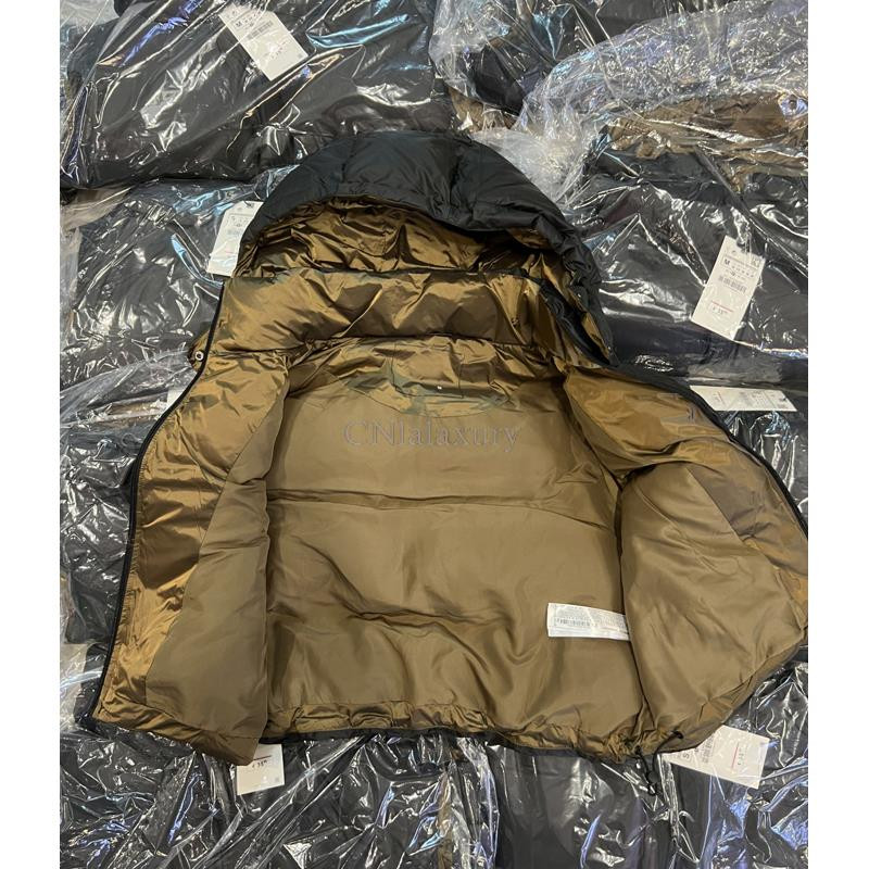 CNlaxury rudens ziemas sieviete, melna kokvilnas veste ar kapuci, ikdienas veste bezpiedurknēm, krāsaina bloka veste, vienkārša rāvējslēdzēja augšdaļa, sieviešu kabata