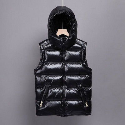 Proljeće Jesen Zima Ženski modni sjajni prsluk 2022. Ženski pamučno podstavljeni prsluk Vintage ženska gornja odjeća bez rukava Ulična odjeća