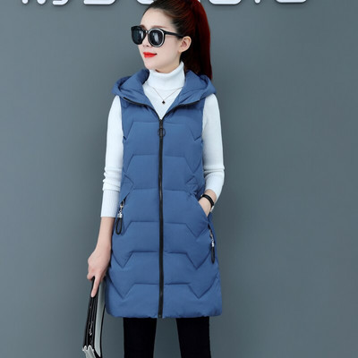 Zima Popularno rasprodana ženska modna ležerna topla jakna ženski bisic kaputi, prsluk, čvrsti prsluk