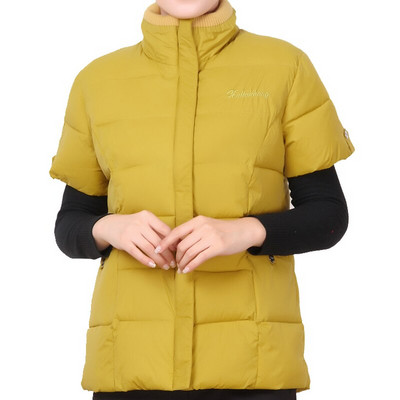 Zīmoli Kokvilnas Sieviešu Veste Ziemas Īss Virsdrēbes Veste Cieta Bieza Saglabā siltumu Puspiedurknes Jakas Maskēšanās veste Liela izmēra