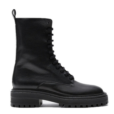 Maxdutti Anglijas High Street vintage sānu rāvējslēdzēja puse govs ādas potītes zābaki ziemas zābaki sieviešu apavi Sieviete Botas Mujer apavi sievietēm