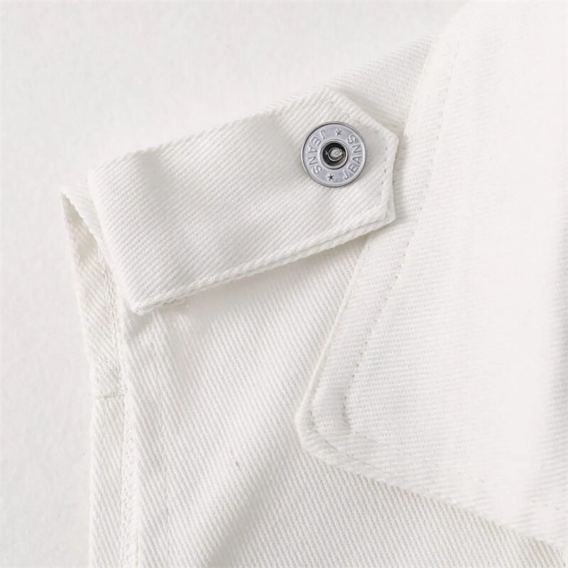 Sieviešu rāvējslēdzēja džinsa veste bez piedurknēm Džins jaka Modes veste 2022 Jauns vasaras veste mētelis Ārdrēbes balti mēteļi S-5XL