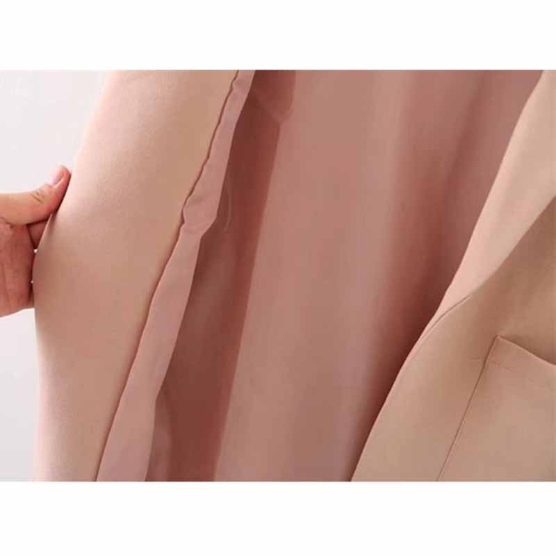 Sieviešu veste bez piedurknēm, 2022. gada pavasara rudens, jauna mode, vienkrāsains uzvalka apkakle Colete, liela kabatas jaka, ikdienas topi sievietēm