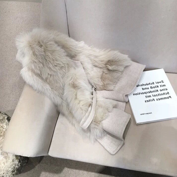 Sieviešu mākslīgās ūdeļu kažokādas vestes rudens ziemas imitācijas lapsas mati, vilnas tvertnes, pūkaini, plāni, īsi bezpiedurkņu mēteļi, 2022. gada topi