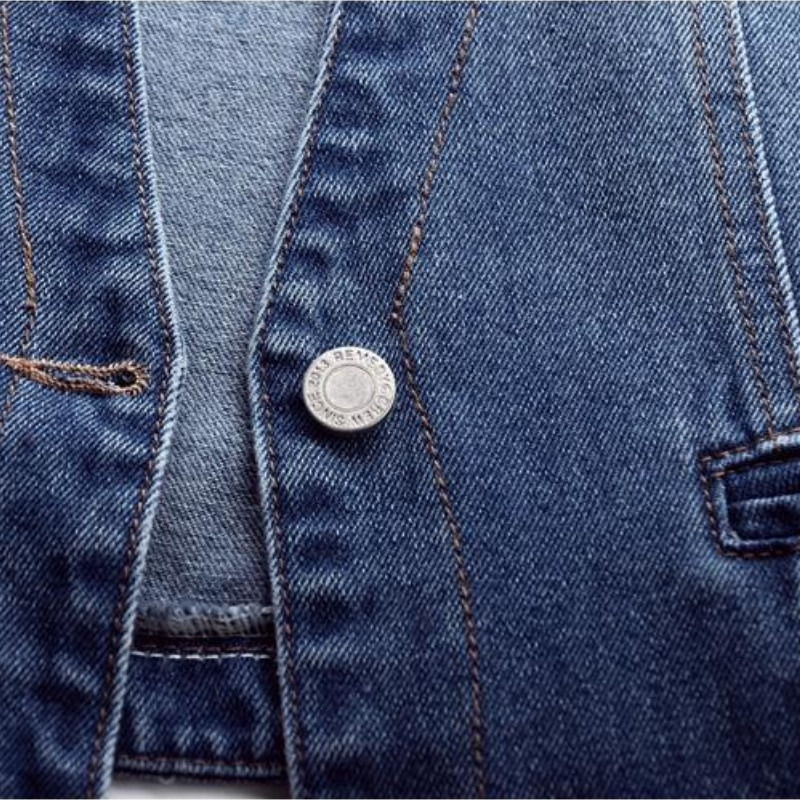 Naiste Denimvest Uus kevadine sügisjope Vintage teksad Vest Lühikesed jakid Naiste vabaaja varrukateta vestid Kauboi mantel