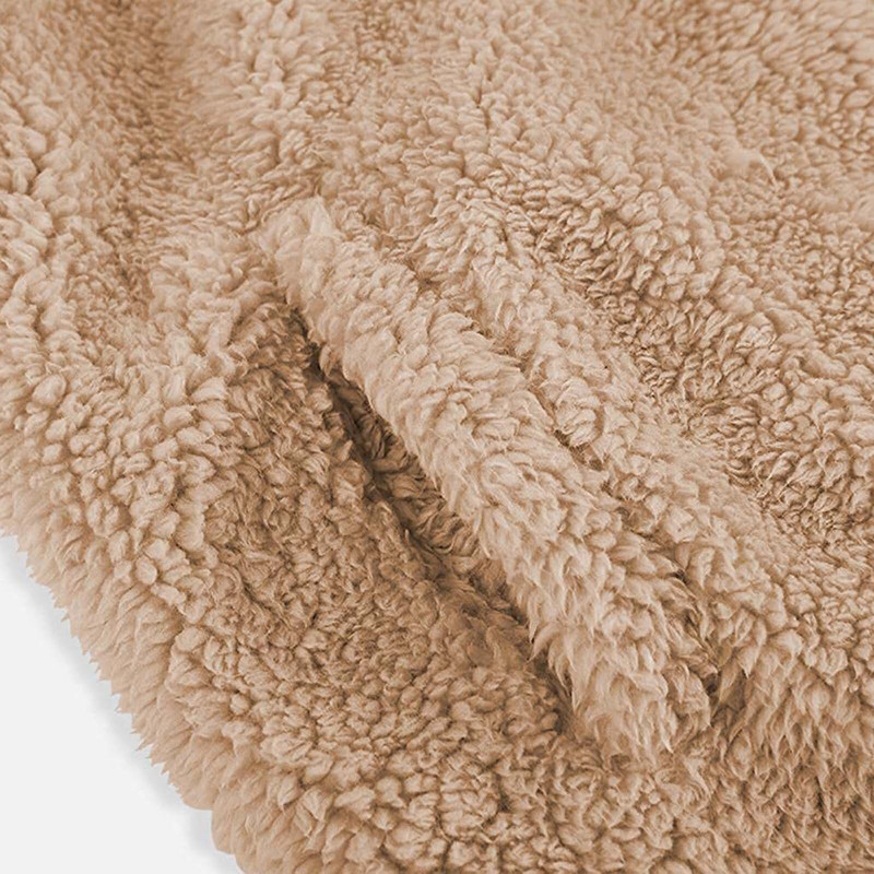 Γυναικεία γιλέκα Sherpa Fleece Φθινόπωρο Χειμώνας Ζεστό γούνινο παλτό από ψεύτικη γούνα με τσέπες με φερμουάρ Αμάνικο τεχνητό μάλλινο γιλέκο