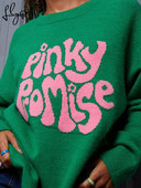 Ženski džemper od jacquard kašmira, pleteni džemper s dugim rukavima i dugim rukavima, jesenski džemperi, novi modni dugi pulover 2022.