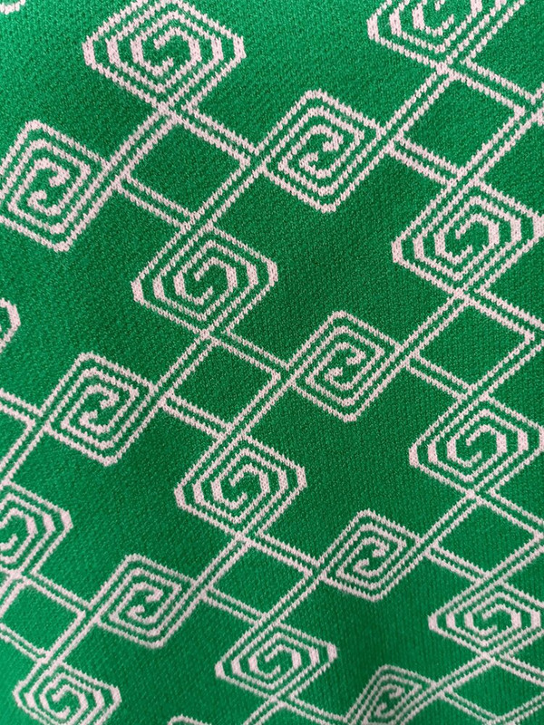 SVOKOR Pleteni puloveri Jacquard O-izrez Debeli pulover Dugih rukava Ležerna majica Jesen Zima Ženska modna odjeća Ulična odjeća