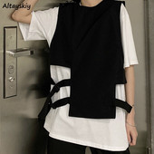 Apgrieztas jakas Sieviešu BF stils Moderns Harajuku Cargo Stilīgs draugs Unisex tīņu ielu apģērbi Populāri sieviešu virsdrēbes