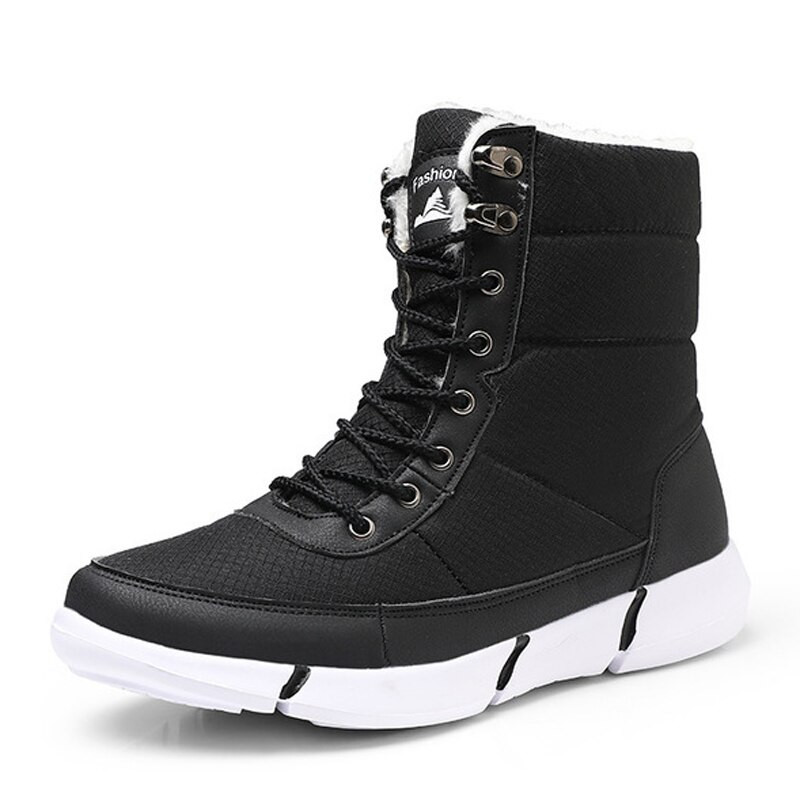 Moteriški batai Neslystantys vandeniui atsparūs žieminiai batai ant kulkšnies Sniego batai moteriški storo kailio platforma žieminiai batai aukšti batai Botas Mujer