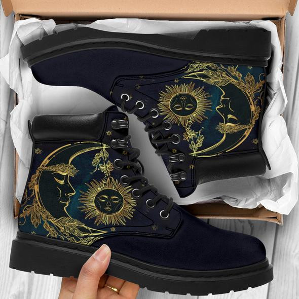 Moteriški odiniai batai Sun Moon Batai Odiniai batai Moteriški Moteriški veganiški batai Moteriški batai žiemai Lietaus batai Cowgirl Batai