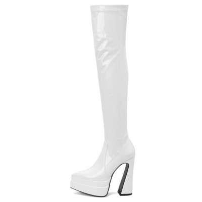 KarinLuna Dropship Platform ψηλοτάκουνα γυναικεία μποτάκια 2022 ολοκαίνουργια χειμερινή μόδα Γυναικεία γυναικεία παπούτσια Μπότες μεγάλο μέγεθος 43