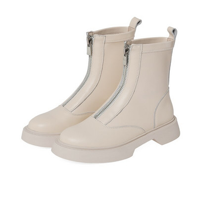 Ženske čizme  Zimske plus ženske cipele od baršuna Modne ženske prozračne čizme  s prednjim zatvaračem Lagano crne čizme