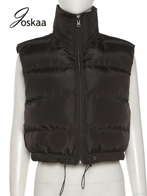 Joskaa sieviešu brīvā laika vienkāršā kokvilnas veste, vienkrāsaina rāvējslēdzēja savilkšanas aukla, brīva bezpiedurkņu rudens ziemas tvertne, 2021, jauns