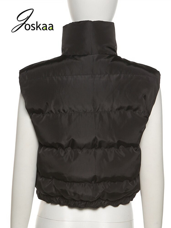 Joskaa sieviešu brīvā laika vienkāršā kokvilnas veste, vienkrāsaina rāvējslēdzēja savilkšanas aukla, brīva bezpiedurkņu rudens ziemas tvertne, 2021, jauns