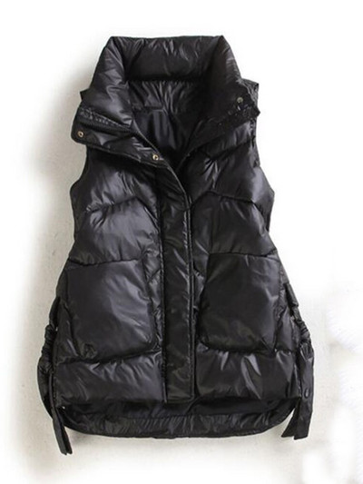 Sieviešu Eiropas dūnu kokvilnas veste 2021. gada rudens ziemas kokvilnas sieviešu virsdrēbes Ikdienas veste Rudens mētelis Plāns mētelis