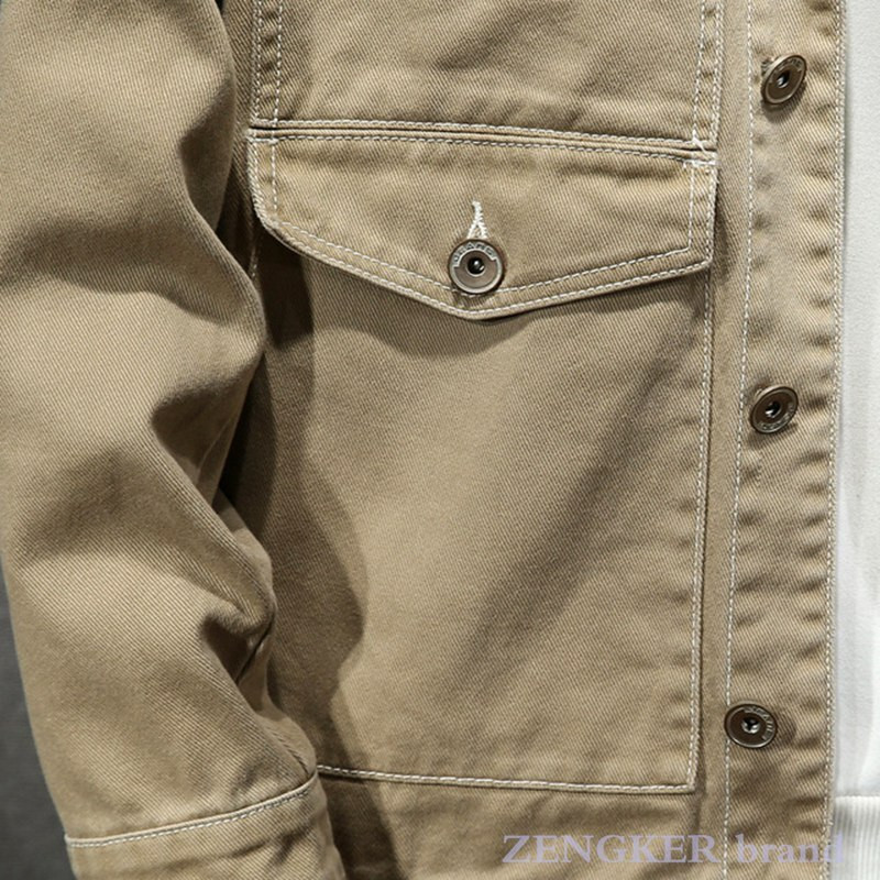 Jesenski kaput muške široke pamučne majice veće veličine muške jakne haljine plima 7XL 8XL muška odjeća prevelika jakna