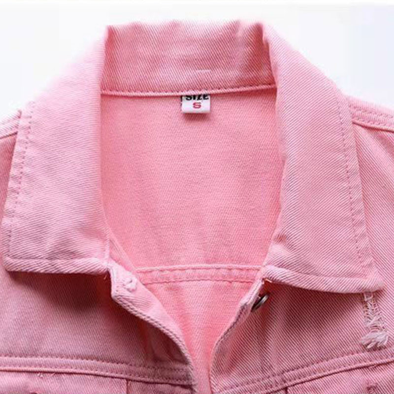 Konfektes krāsas džinsa veste sievietēm 2021. gada pavasara un rudens jaunā stila korejiešu versija neapstrādātas malas jakas vestes sievietēm