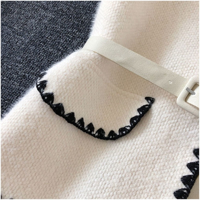 Vintage μάλλινο γιλέκο πουλόβερ Γυναικείο μπουφάν Ανοιξιάτικο κομψό αμάνικο γιλέκο με λαιμόκοψη σε σχήμα V Κορεάτικο στυλ casual με κομψά ρούχα