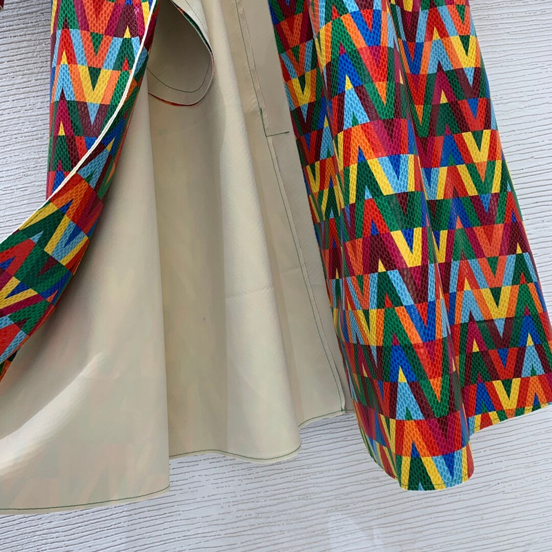 Luksuzni brend ženski kaputi s uzorkom zmijske kože, visokokvalitetni modni kaputi, dizajn međunarodno poznatih brendova, gornja odjeća