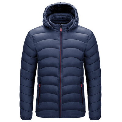 Vīriešu 2022. gada ziemas zīmols, silta, ūdensnecaurlaidīga biezjaka, parka mētelis vīriešiem, jauna rudens vēja necaurlaidīga cepure, noņemama plānā parka jaka vīriešiem