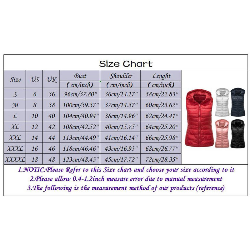 Zimski ženski donji prsluk Modni ženski donji prsluk jakna bez rukava Topla donja jakna velikih veličina Ženske jakne bez rukava Chaquetas