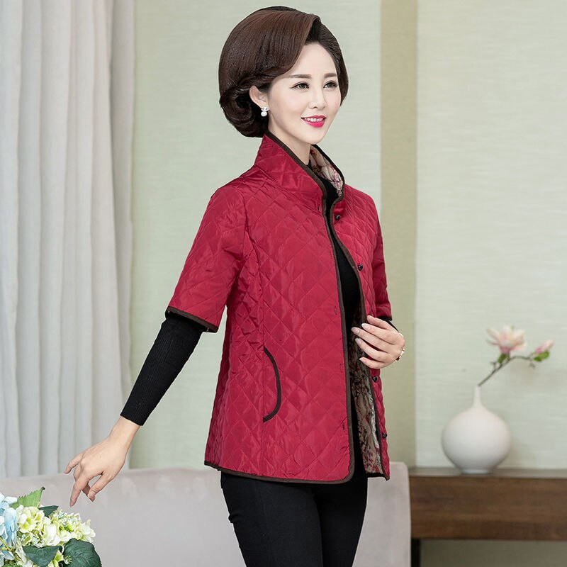 Sredovječni prsluk Kaput Ženske jakne Proljeće Jesen Tanka vanjska odjeća Kaput kratkih rukava Prsluci Pamučno podstavljena jakna Prsluk ženski