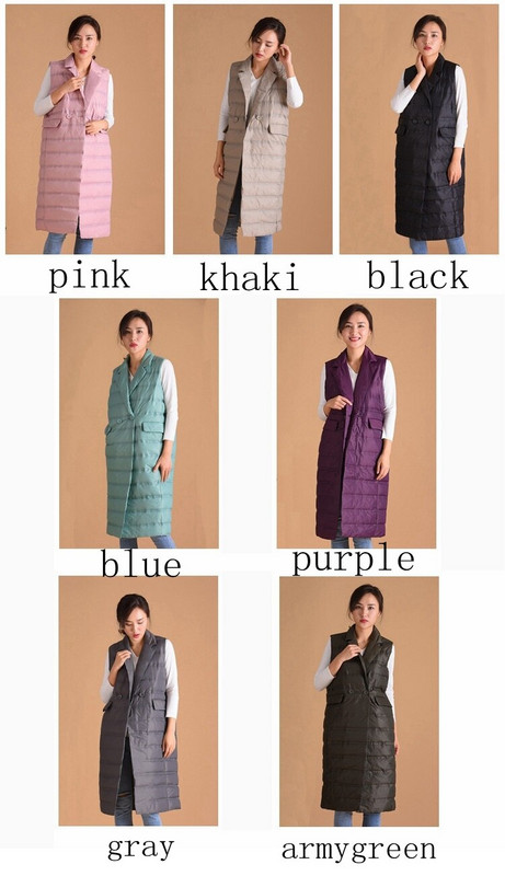 NewBang zīmola sieviešu garā veste īpaši vieglas dūnu vestes sievietēm bez piedurknēm, vēja necaurlaidīgas, vieglas, siltas garas veste