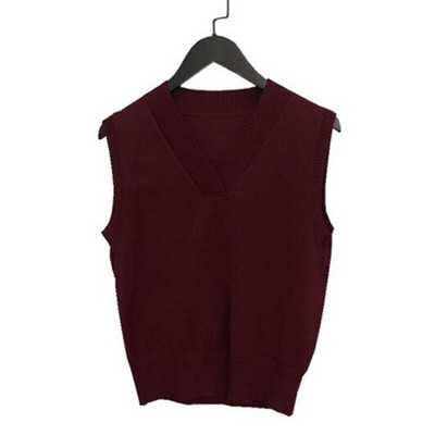 Rudens ziemas lielizmēra sieviešu trikotāžas džemperis sieviešu veste studentu pusaudžu meiteņu veste sievietēm ar V veida kakla izgriezumu, džemperis, džemperis