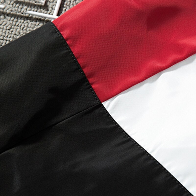 Hip hop muška vjetrovka jakna jesen 2022. Moda ležerna patchwork široka muška jakna velike veličine Sportska odjeća Bomber jakne