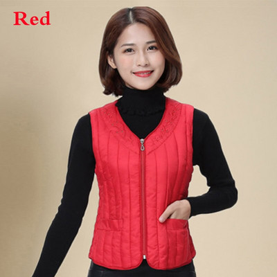 Sieviešu veste bez piedurknēm ziemas silta lielizmēra 4XL dūnu kokvilnas polsterēta jaka villus Sieviešu Veats Slim fit Veste bez piedurknēm