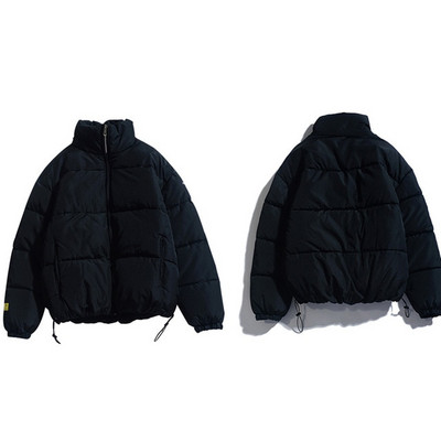 Zimska podstavljena jakna Muškarci Žene Prevelika ulična parka s printom medvjeda za par Harajuku Debeli topli kaput s mjehurićima 2022.