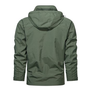 Camping Hiking Jacket Ανδρικά Ανοιξιάτικα Φθινόπωρα υπαίθρια αθλητικά αναπνεύσιμα παλτά Climbing Trekking Windbreaker Hiking Αδιάβροχο μπουφάν