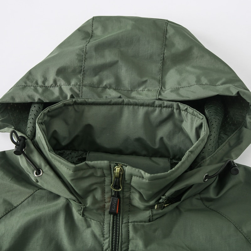 Camping Hiking Jacket Ανδρικά Ανοιξιάτικα Φθινόπωρα υπαίθρια αθλητικά αναπνεύσιμα παλτά Climbing Trekking Windbreaker Hiking Αδιάβροχο μπουφάν