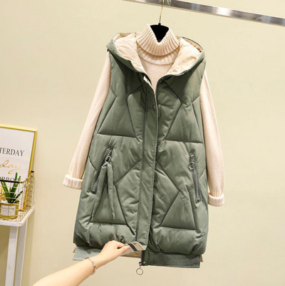 Φτηνές χονδρικές 2019 νέος φθινοπωρινός χειμώνας Καυτές πωλήσεις γυναικεία μόδα casual γυναικεία ωραία ζεστά πανωφόρια γιλέκα MP624